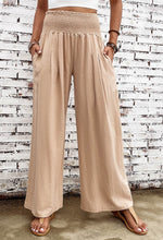 Load image into Gallery viewer, Summer Nights Lightweight Smocked Pants
