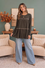 Load image into Gallery viewer, In the Details Tiered Babydoll Top
