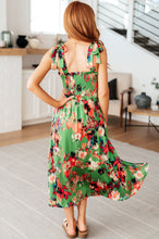 Load image into Gallery viewer, JODIFUL- A Little While Longer Dress in Green
