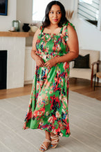 Load image into Gallery viewer, JODIFUL- A Little While Longer Dress in Green
