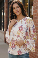 Load image into Gallery viewer, Blossom Lane Bell Sleeve Top
