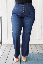 Load image into Gallery viewer, JUDY BLUE- Arlo High Rise Button-Fly Straight Jeans
