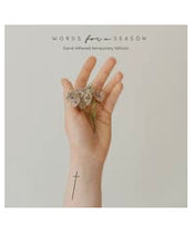 Load image into Gallery viewer, Words for a Season Temp Tattoo- SIMPLE CROSS
