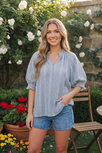 Load image into Gallery viewer, Easy Does It Puff Sleeve Blouse
