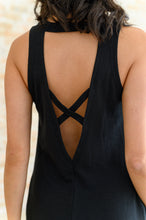 Load image into Gallery viewer, Back it Up Crisscross Cut-Out Back Dress- 111 NORTH
