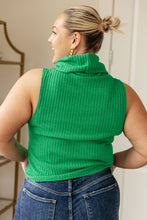 Load image into Gallery viewer, SP24- GEEGEE- Before You Go Sleeveless Turtleneck Sweater
