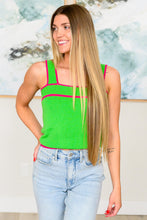 Load image into Gallery viewer, BIBI- Bright Light Knit Tank
