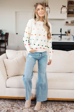 Load image into Gallery viewer, SP24- Jodiful- Candy Buttons Pom Detail Sweater
