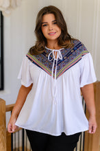 Load image into Gallery viewer, Casually Boho Keyhole Neckline Top
