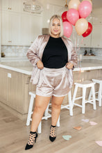 Load image into Gallery viewer, SP24- EE:SOME- Champagne and Roses Satin Shorts (Reg &amp; Curvy)
