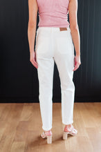 Load image into Gallery viewer, JUDY BLUE- Charlene High Rise Contrast Thread Jogger in Ecru
