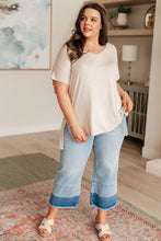 Load image into Gallery viewer, AVE. SHOPS- Clear Things Up V-Neck Top
