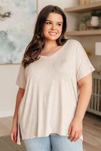 Load image into Gallery viewer, AVE. SHOPS- Clear Things Up V-Neck Top
