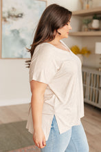 Load image into Gallery viewer, AVE. SHOPS- Clear Things Up V-Neck Top
