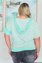 Load image into Gallery viewer, BIBI- Coolest on the Block Color Block Hoodie
