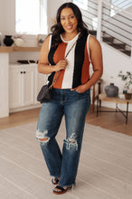Load image into Gallery viewer, ANDREE&#39;- Decidedly Undecided Knit Striped Tank
