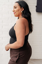 Load image into Gallery viewer, RAE MODE- Doing it For Me Asymmetrical Tank in Black
