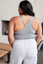 Load image into Gallery viewer, RAE MODE- Doing it For Me Asymmetrical Tank in Rhino Grey
