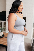 Load image into Gallery viewer, RAE MODE- Doing it For Me Asymmetrical Tank in Rhino Grey
