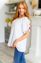 Load image into Gallery viewer, SEW IN LOVE- Don&#39;t You, Forget About Me Crinkle Knit Blouse
