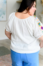 Load image into Gallery viewer, SEW IN LOVE- Don&#39;t You, Forget About Me Crinkle Knit Blouse
