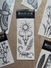 Load image into Gallery viewer, Nature Tats Temp Tattoo - SUNLIT SOUTH
