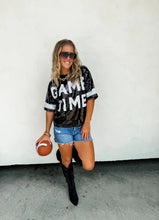 Load image into Gallery viewer, PREORDER: Game Day Sequin Top in Two Colors- BLAKLEY
