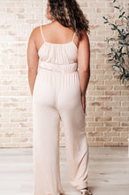 Load image into Gallery viewer, Eden Elastic Waist Jumpsuit Apricot- WITH LOVE MOLLY
