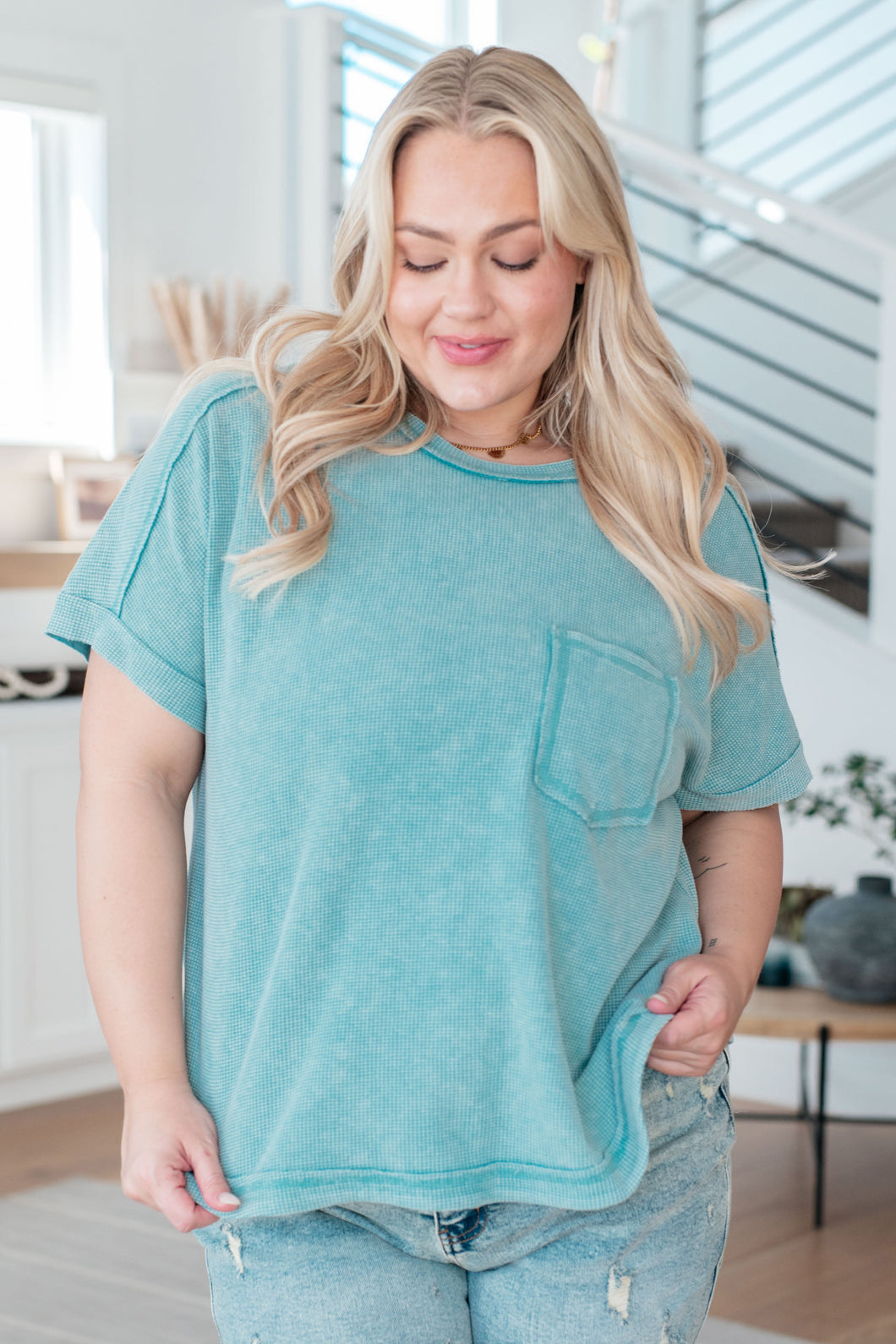 VERY J- End of Beginning Mineral Wash Top