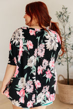 Load image into Gallery viewer, DEAR SCARLETT- Essential Blouse in Black Floral

