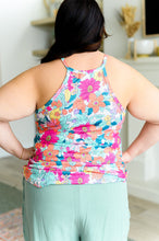 Load image into Gallery viewer, 111 NORTH- Festival Season Floral Halter Tank
