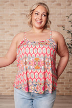 Load image into Gallery viewer, 111 NORTH- Free Spirited Mixed Print Tank

