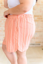 Load image into Gallery viewer, Go With It High Rise Striped Shorts- COTTON BLEU
