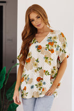 Load image into Gallery viewer, SP24- Good Morning Floral V-Neck Blouse (Reg &amp; Curvy)
