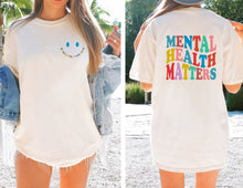 Load image into Gallery viewer, PREORDER: Mental Health Matters Graphic Tee
