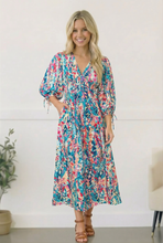 Load image into Gallery viewer, Pop of Paradise Turquoise Dress
