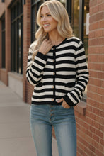 Load image into Gallery viewer, The Parisian Stripe Cardigan
