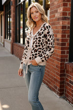 Load image into Gallery viewer, Leopard Love Lace-Up Cardigan
