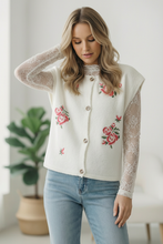 Load image into Gallery viewer, Rose Garden Knit Vest

