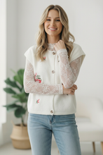 Load image into Gallery viewer, Rose Garden Knit Vest

