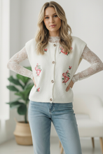 Load image into Gallery viewer, Rose Garden Knit Vest
