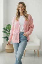 Load image into Gallery viewer, The Pink Daydream Netted Cardigan
