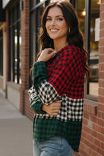Load image into Gallery viewer, Holiday Cheer Check Hoodie
