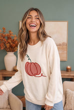 Load image into Gallery viewer, Pumpkin Patch Corded Sweatshirt
