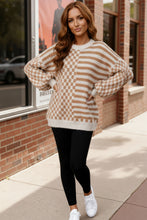 Load image into Gallery viewer, Cozy Crossroads Taupe Sweater
