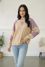 Load image into Gallery viewer, Country Cozy Oatmeal Long Sleeve Thermal
