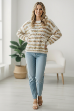 Load image into Gallery viewer, Daisy's for Days 3D Flower Long Sleeve Sweater
