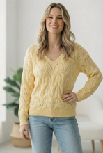 Load image into Gallery viewer, I'll Meet You at the Tennis Match Patterned Sweater
