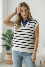 Load image into Gallery viewer, With an Ocean View Sweater Vest
