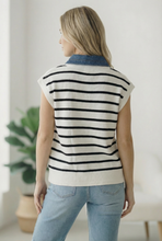 Load image into Gallery viewer, With an Ocean View Sweater Vest
